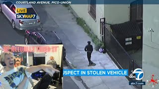 xQc laughs at Police Chase Suspect EPIC FAIL