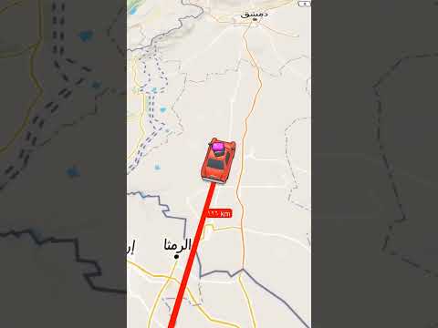المسافه من الاردن مدبا الى سوريا حمص اكسبلور لايك متابعه