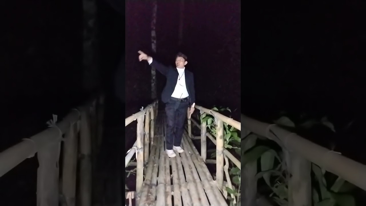 KAK BOGEL DI SERET GAMANG DI JEMBATAN ANGKER