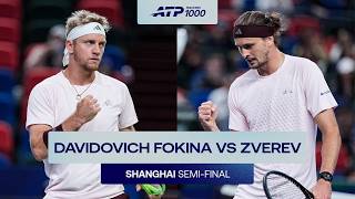 Alejandro Davidovich Fokina vs Alexander Zverev Highlights | Shanghai 2026 Semi-Final