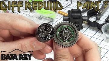 Losi Baja Rey RC Trophy Truck V1 Part 3 "Diff Rebuild"