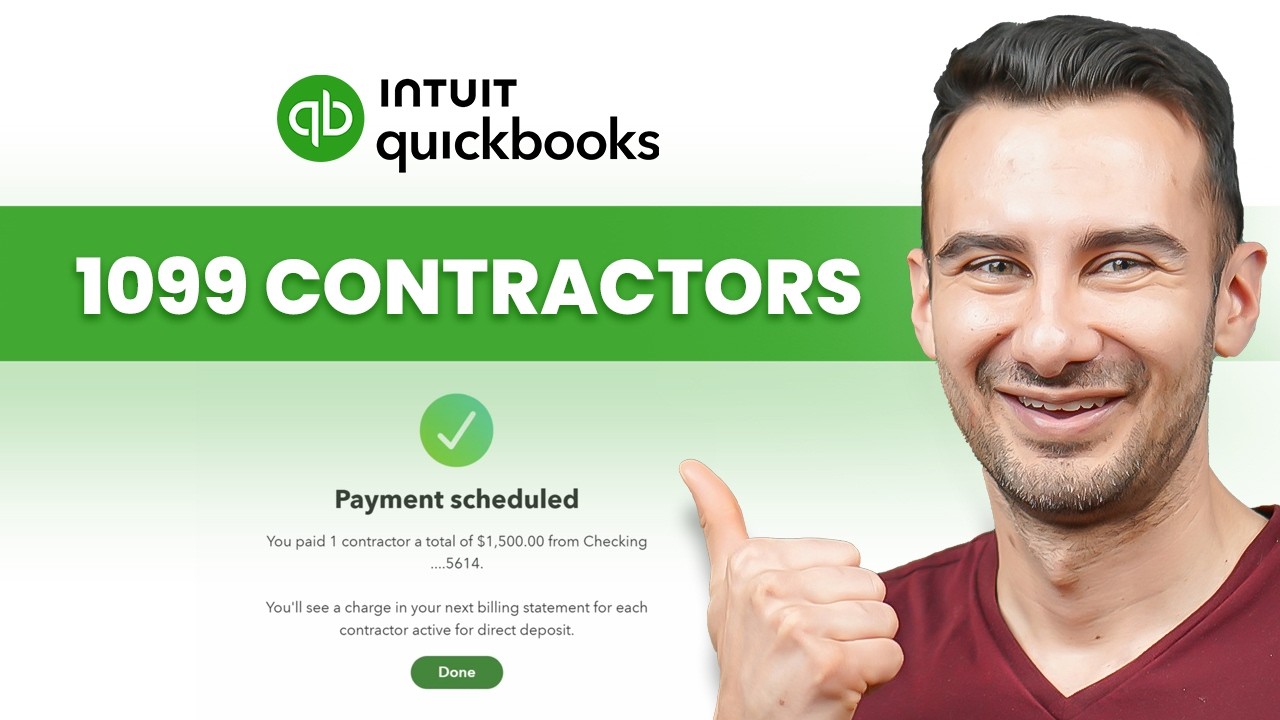 How to Pay 1099 Contractors in QuickBooks Online (2026)
