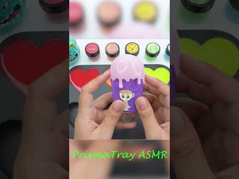 Satisfying Video | How I Make Perfect Hearts Shapes Slime Pool Beads FROM Lollipop ASMR