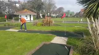 Splash Point Mini Golf in Worthing's Denton Gardens