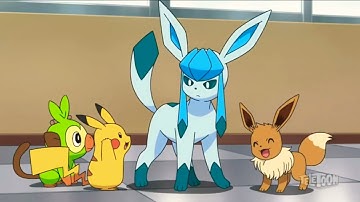Eevee met all the Eeveelutions