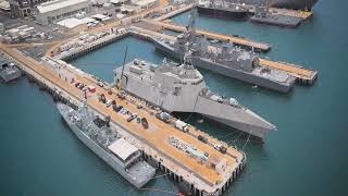 RIMPAC 2022 - Multinational Ships In Port - 07.08.2022