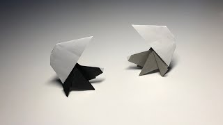 How to make an Origami Skunk - EASY/INTERMEDIATE (Designed by Nick Robinson)