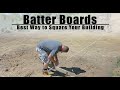 Garage Build #2 - Batter Boards, Squaring Our Building