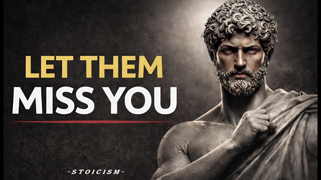 How To Make Them Miss You (Even After They Pulled Away) | Stoicism