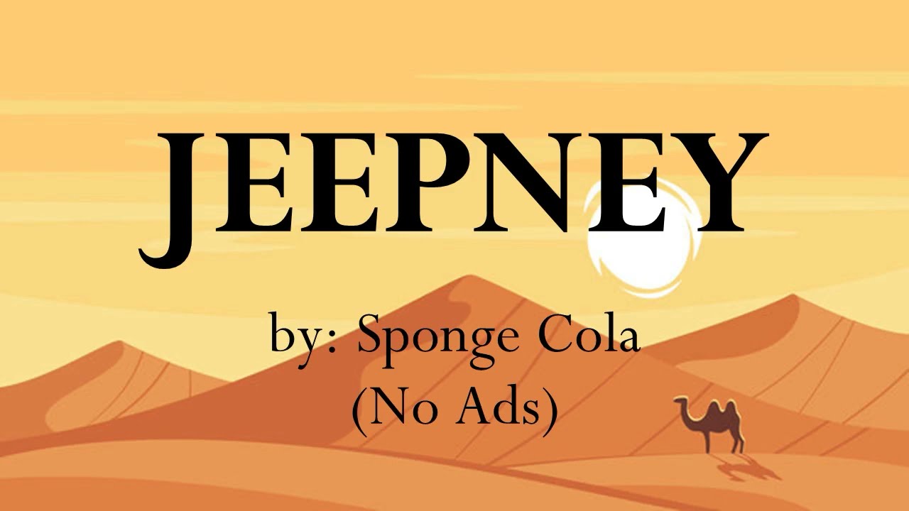 Jeepney Lyrics - Sponge Cola