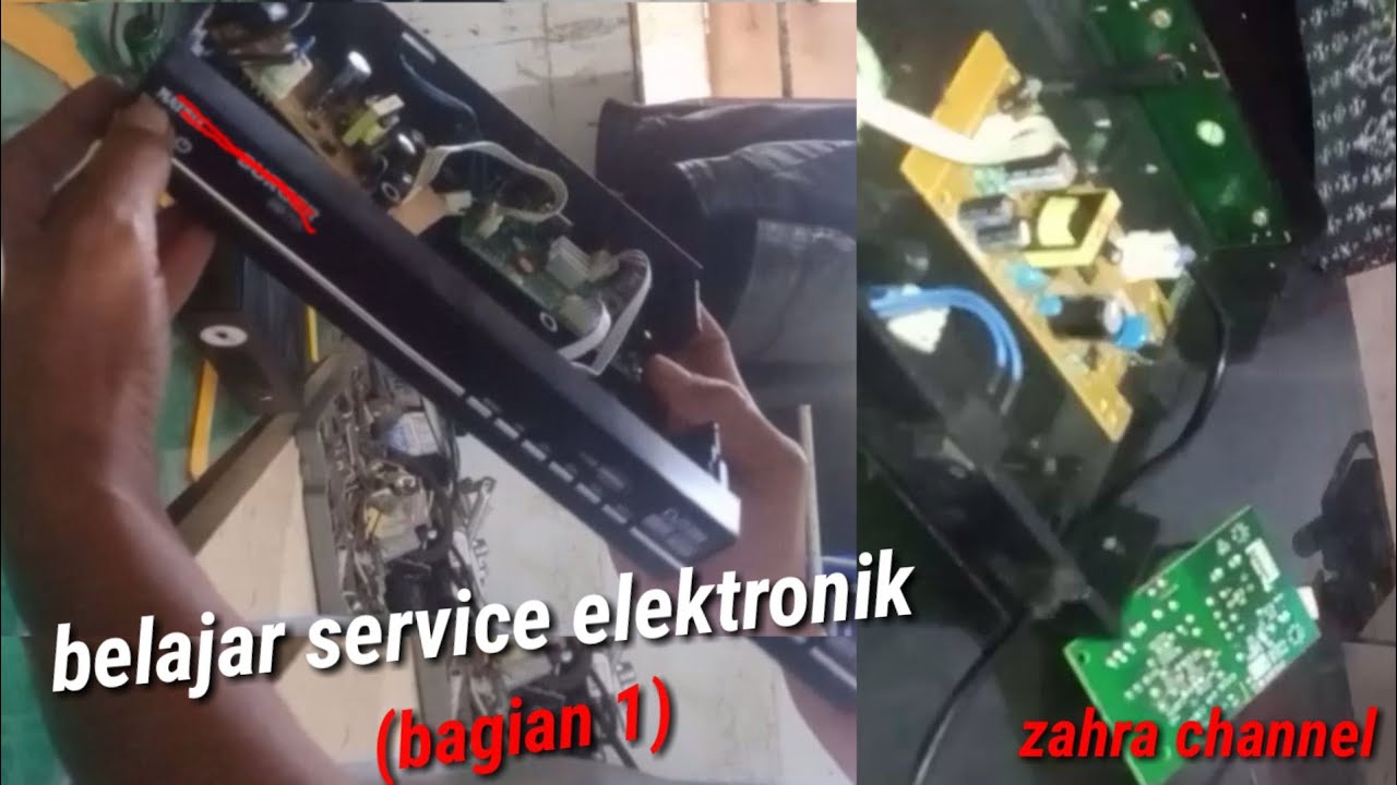 belajar service elektronik