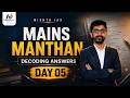 MAINS MANTHAN | Decoding Answers Day 5, Master UPSC Mains Answer Writing | NISHTA IAS | BY GURU SIR