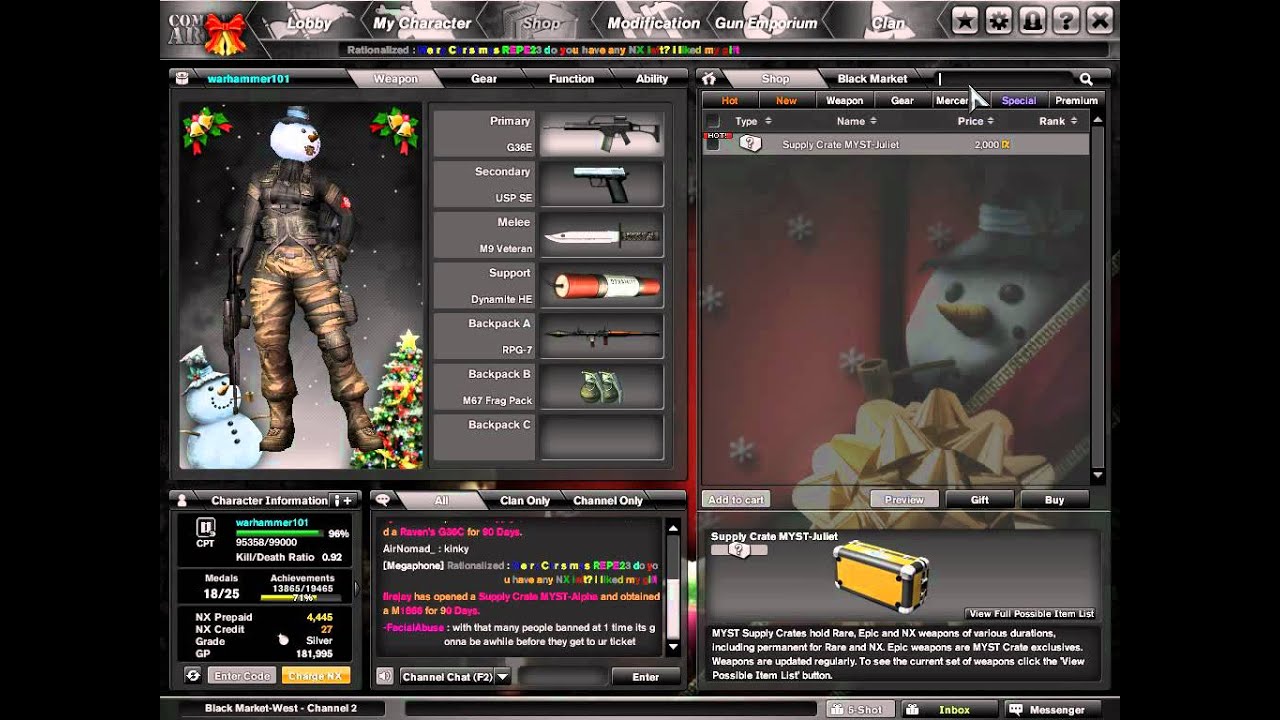 CA - 50K NX Spending Spree Part 1/2