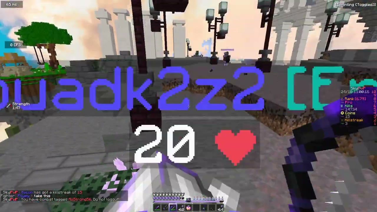 Bullying 69 Member In SkyPVP (BLOCKSMC)