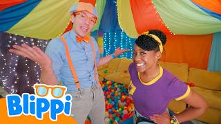 how build fort blippi meekah s blippi educational videos