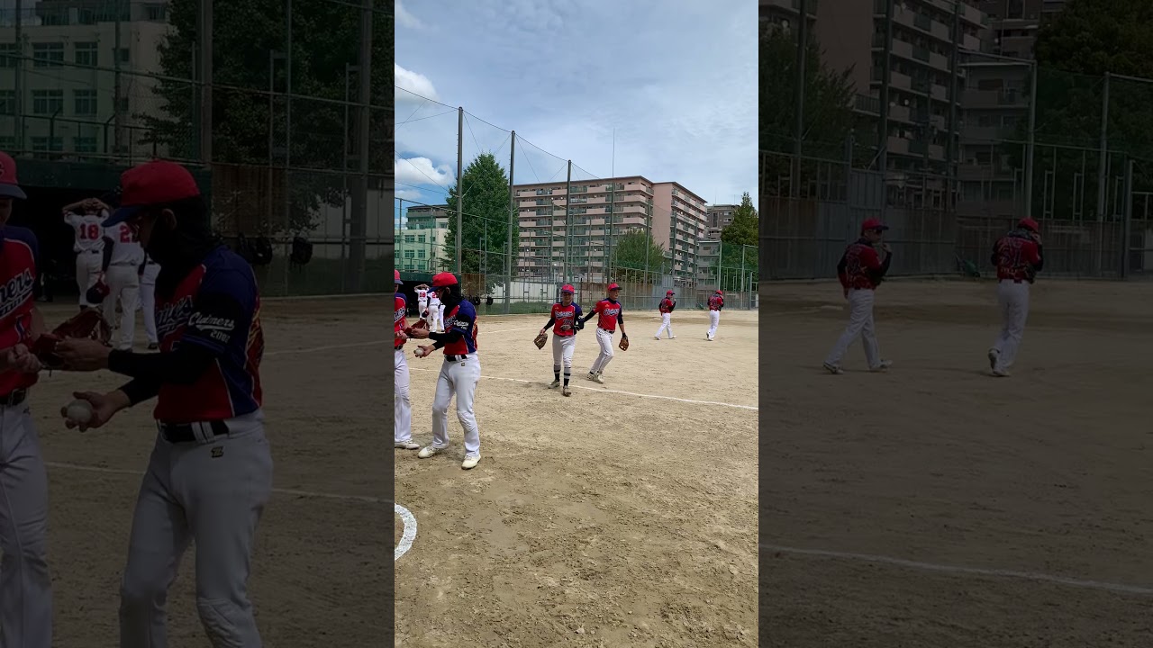 京橋ラッキーズ戦 #shorts #梅田バッティングドームカップ #大阪軟式野球チーム