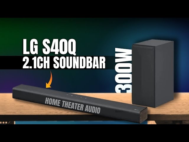 BARRA DE SONIDO LG S40Q