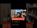 The Surprising Truth About Real Productivity