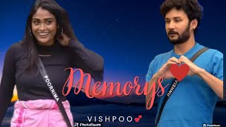 Vishnu and Poornima love 💕 memorys,#vishpoo fun video,#love short video,#poornima_ravi video