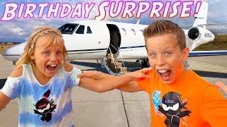 Paxton And Payton Twin Birthday Surprise!!