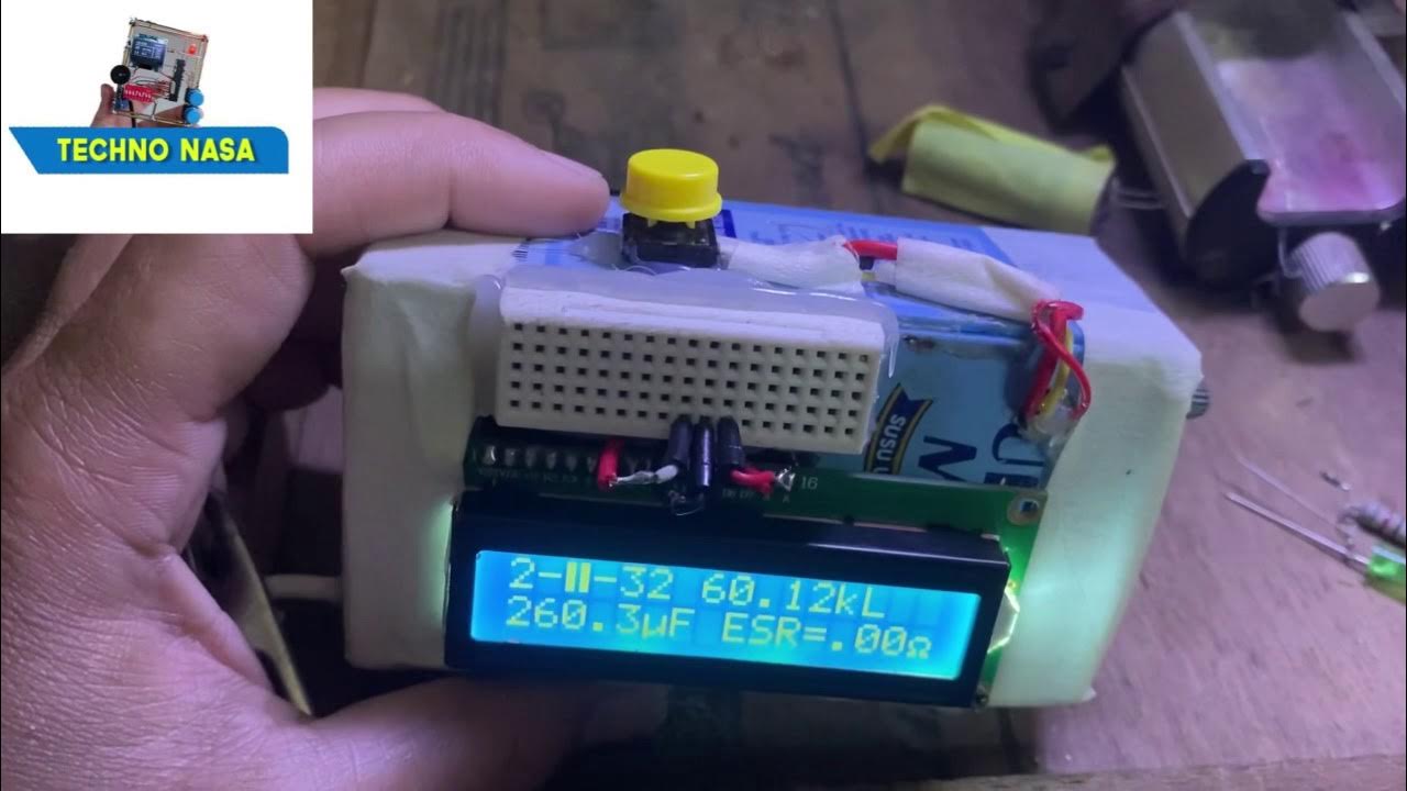 How to make electronics components tester using arduino uno lcd 16*2 ...