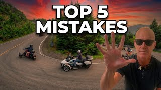 TOP 5 MISTAKES New Can-Am Spyder Owners Make