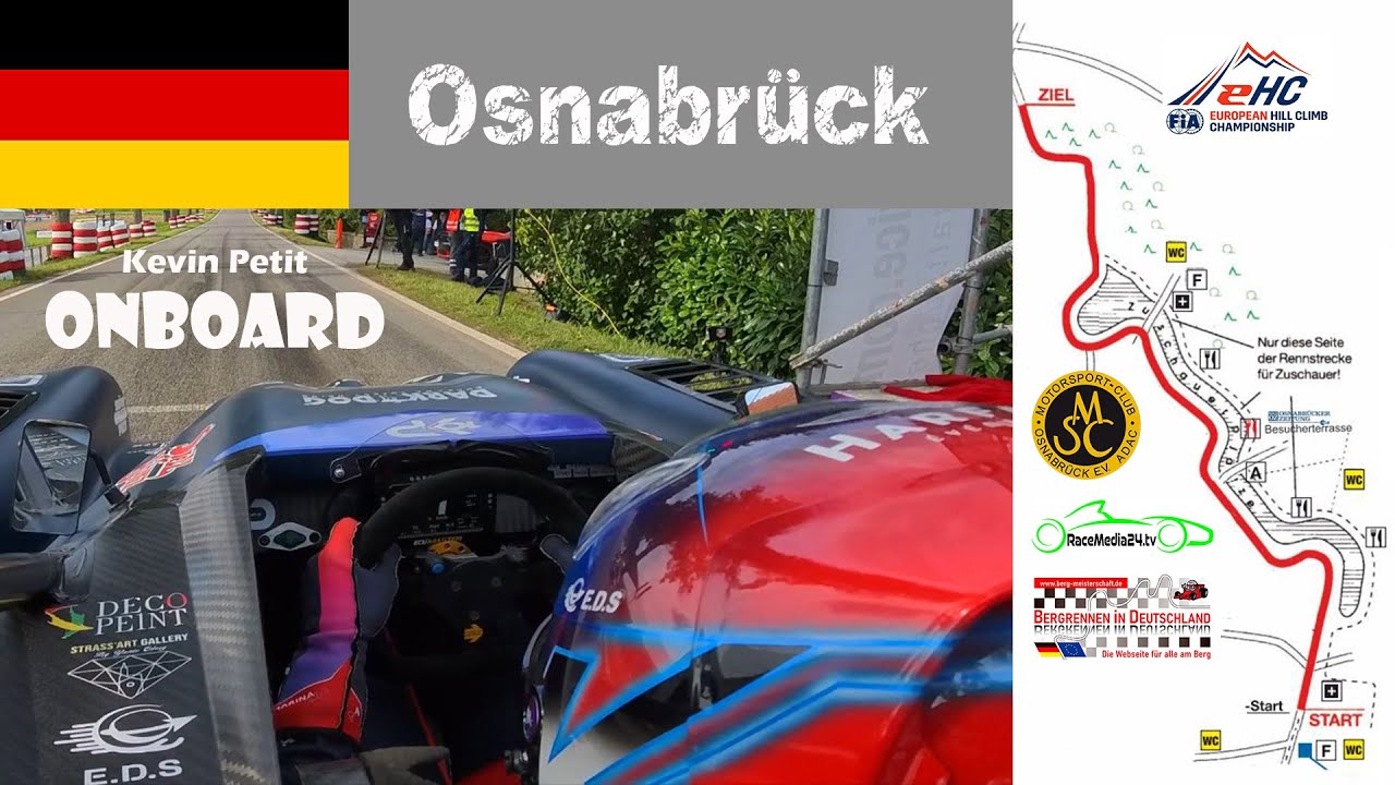 Onboard Hillclimb Osnabrueck | Kevin Petit | Nova Proto NP 01 Turbo | 3. Race | RaceMedia24.tv | '25
