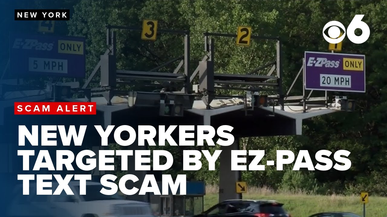 New yorkers targeted in ez pass text scam youtube