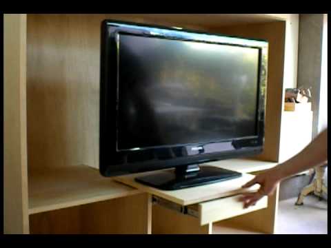 Rack para lcd y audio youtube