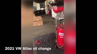 2021 VW Atlas oil change