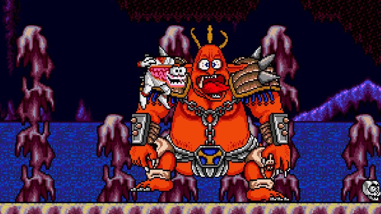 Decap Attack (Genesis) All Bosses (No Damage)