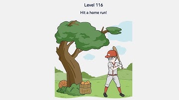 Brain Out 2 Level 116 Hit a home run! Walkthrough Solution