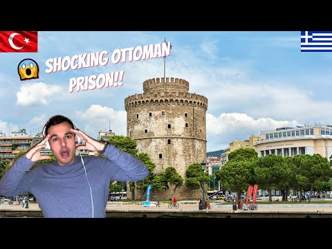 😱SHOCKED😱🇹🇷 INSIDE TURKISH OTTOMAN PRISON IN GREECE 🇬🇷 !! VLOG 😮 * White Tower *