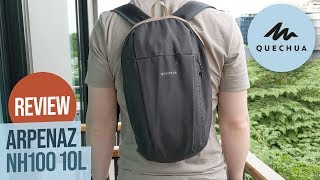 Quechua Arpenaz NH100 10L Backpack Review - YouTube