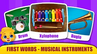 Baby's First Words #9 - Learn Musical Instruments Names and Sounds with Lucas! | RV AppStudios Games screenshot 2