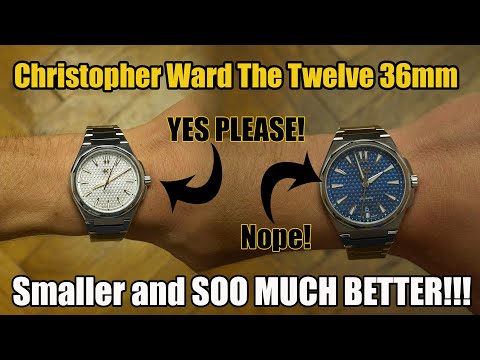 Christopher Ward The TWELVE 36mm - 4mm smaller and 4x better!!