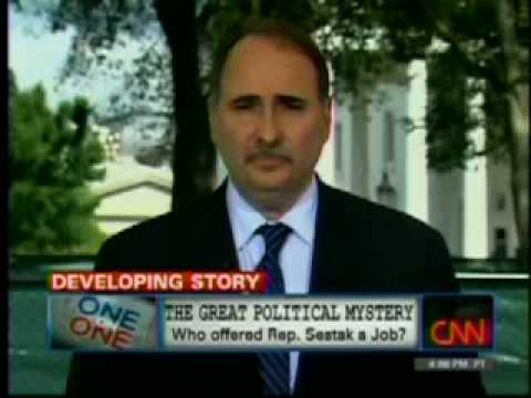 White House Adviser Axelrod: "Sestak Questions Wil...