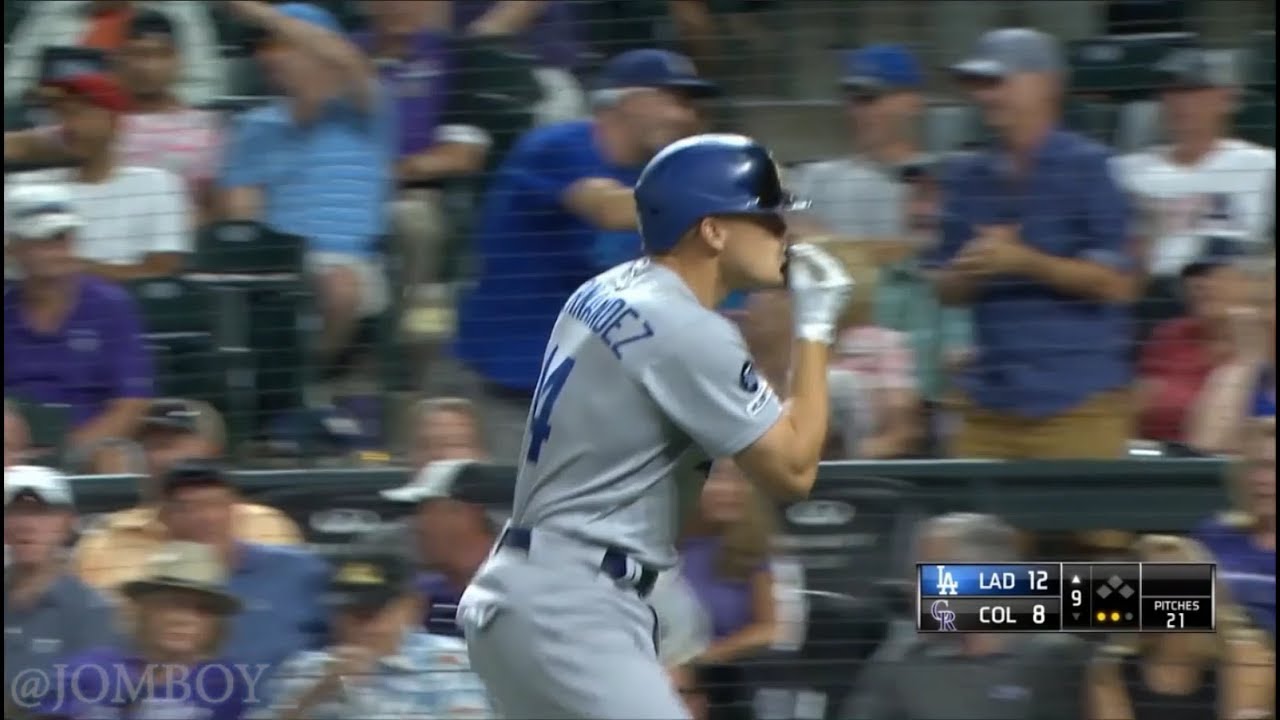 Kiké Hernández hits a homer then blows some kisses to the guys who were heckling him, a breakdown