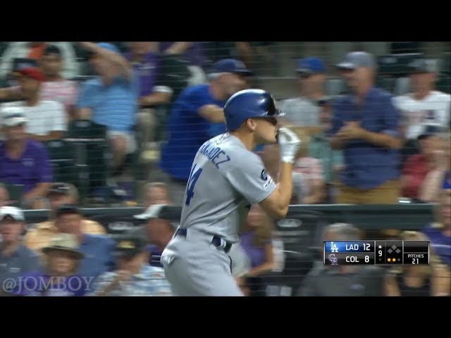Kiké Hernández hits a homer then blows some kisses to the guys who were heckling him, a breakdown