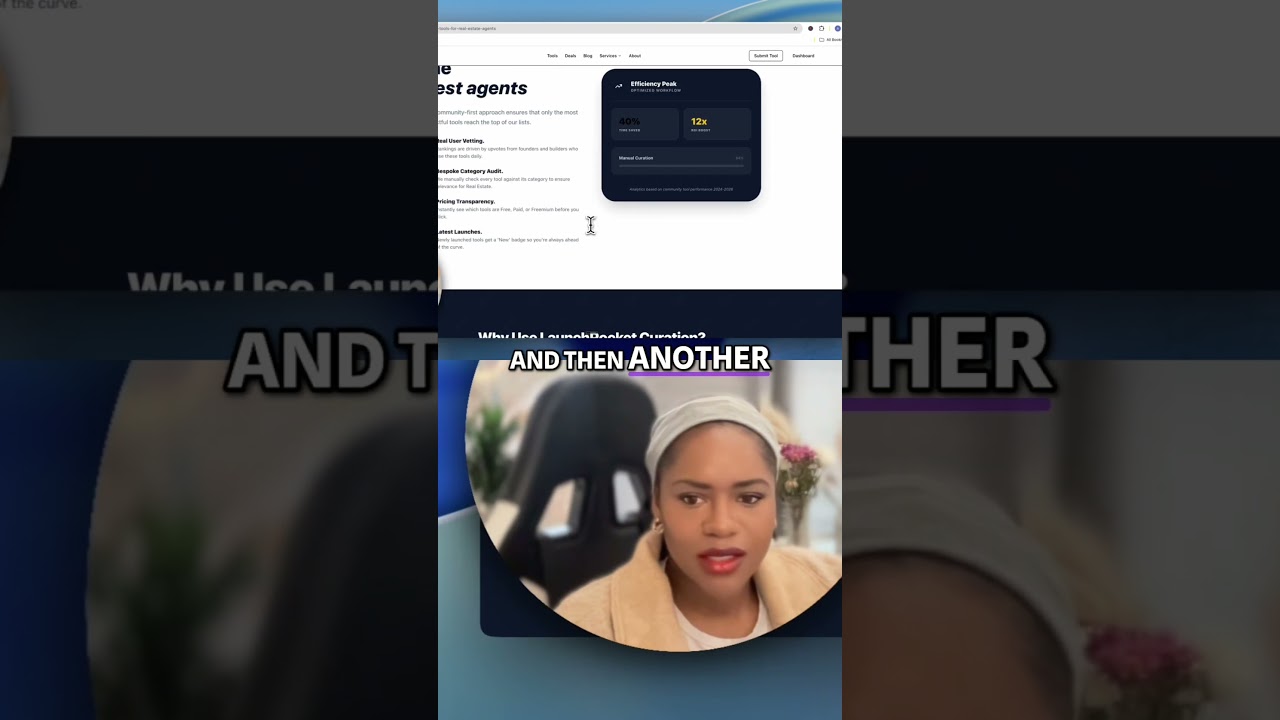 HOT Tip🔥 build an “ai tool for real estate” now. People are 👀🔎