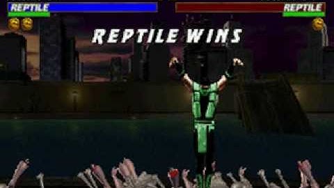 Mortal Kombat Trilogy - Brutality - Reptile