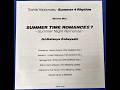 Toshiki Kadomatsu - Summer Time Romance II? 〜Summer Night Romance〜 🌊D.J. Katsuya Kobayashi🌊