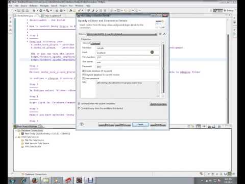 How to install Derby Plugin in Eclipse   STEPS