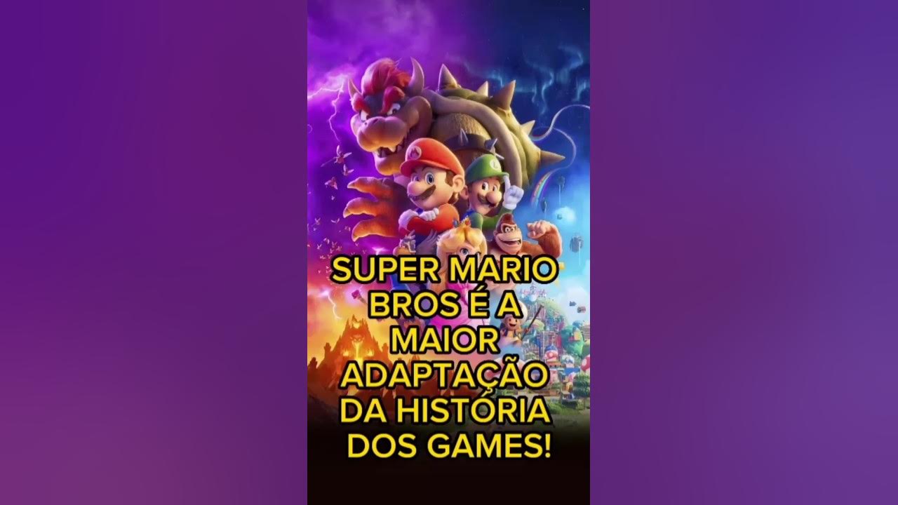 Super Mario Bros. se torna maior adaptação de jogo para cinema da história