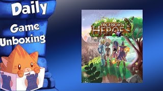 Daily Game Unboxing - Diceborn Heroes