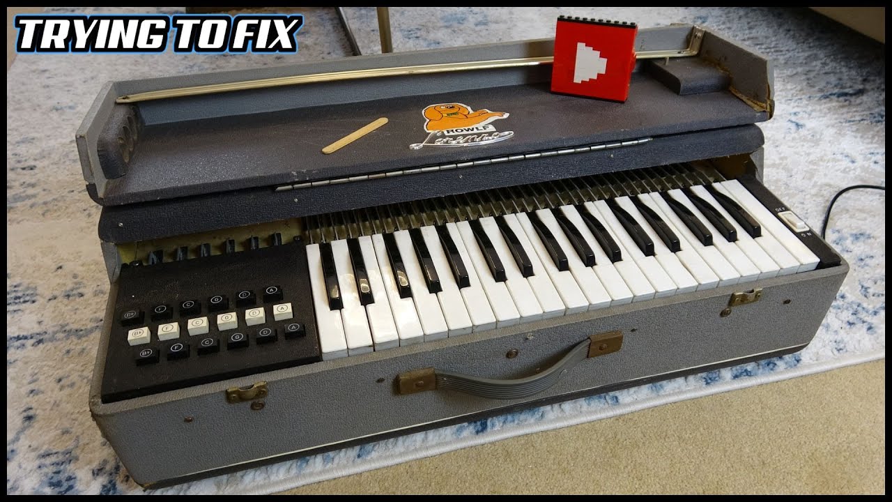 Attic Find - 1960s Italian Made LORENZO CHORD ORGAN - Can I FIX it