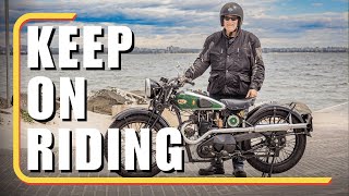 ビンテージ英車タンク不明BSAレストアベース Keeping them on the road: Restoring a classic BSA - YouTube