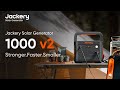 Stronger faster smaller  jackery solar generator 1000 v2