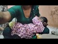 Beautiful Single Mom Cute Breastfeeding Big Boy Vlog MUST WATCH