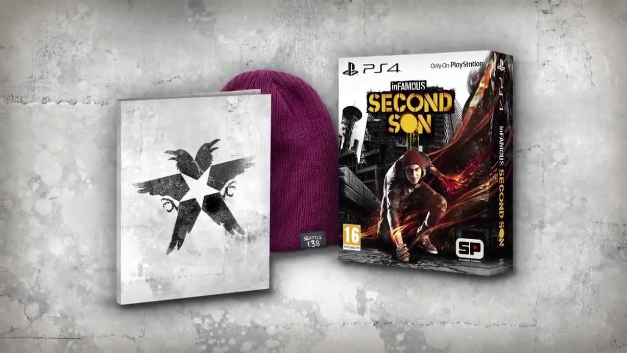 Какие second. Infamous 3 second son ps3. Infamous второй сын коллекционное издание. Infamous second son ps4. Infamous second son Limited Edition.